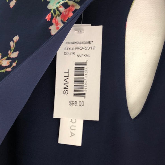 NWT Aqua floral shorts romper - Picture 6 of 6